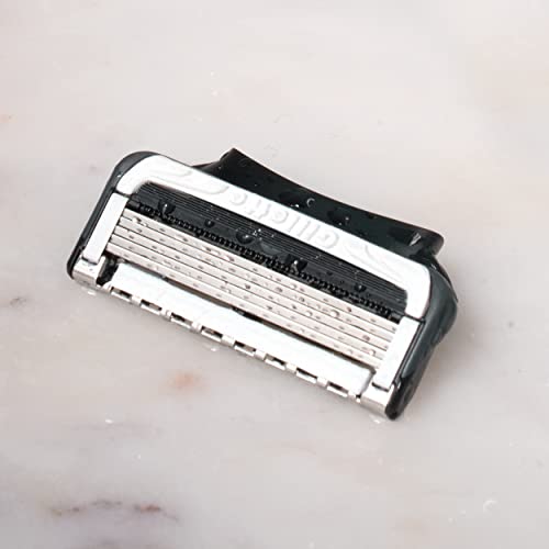 Pubic Hair Razor Cartridges, 4 Blade Refills, Dermatologist Tested R749667