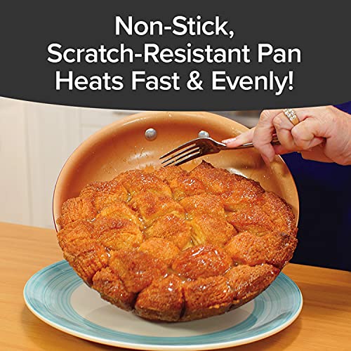 10 inch Ceramic Copper Non-Stick Fry Pan Skillet T42643