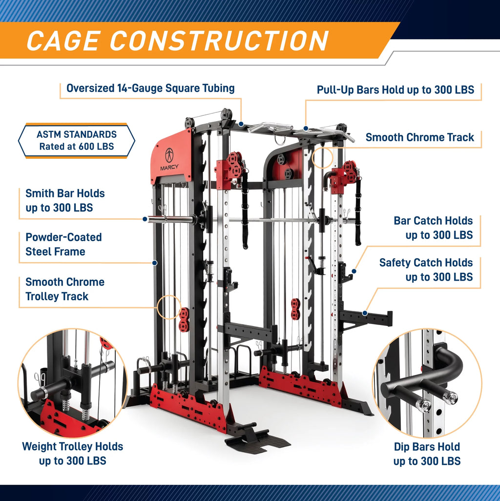 Smith Cage Home Gym System H837