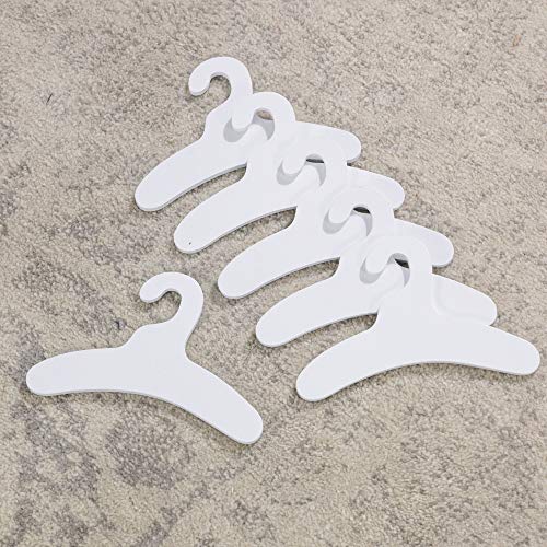 Wooden Doll Armoire with 6 Hangers for 18-Inch Dolls O873989
