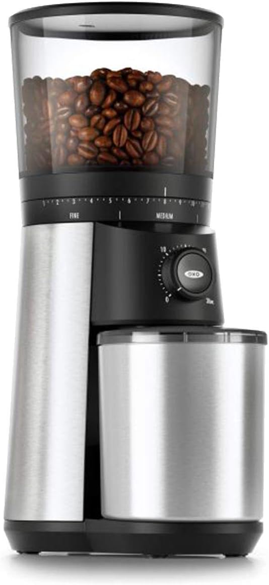 9 Cup Programmable Coffee Maker with Conical Burr Grinder J5964