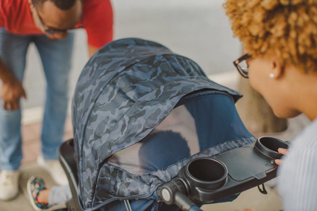 Travel System Stroller & Infant Car Seat - Navy Camo U2058