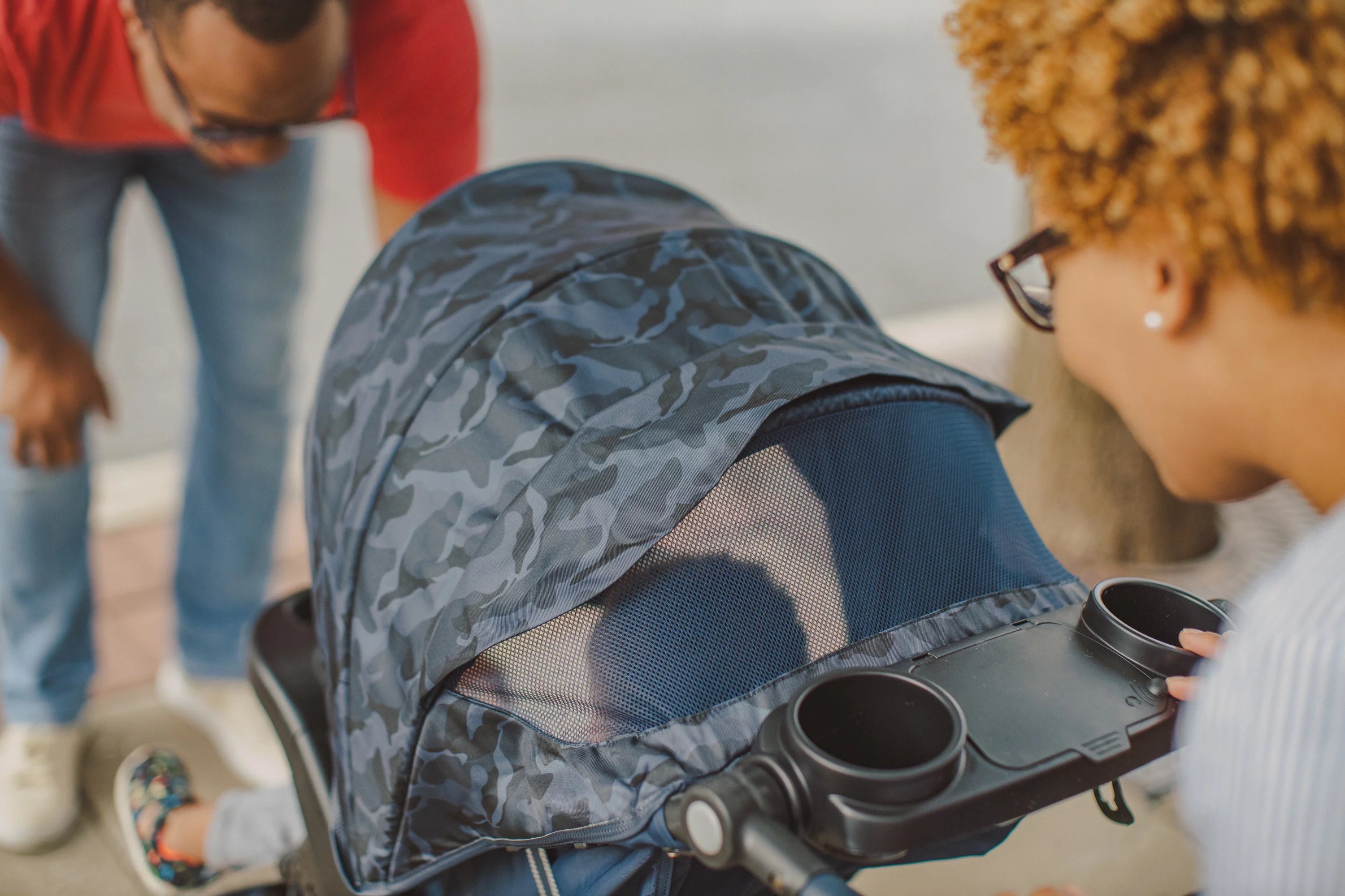 Travel System Stroller & Infant Car Seat - Navy Camo U2058