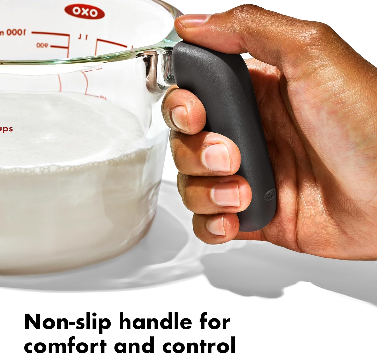 Glass Measuring Cup with Lid, 2 Cup Q2829