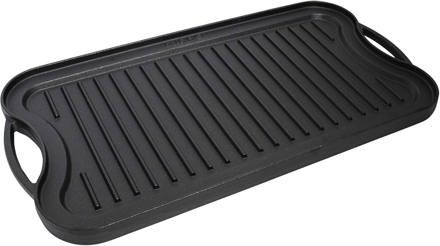 Cast Iron Reversible Grill Griddle with Handles, 20 Inch J386