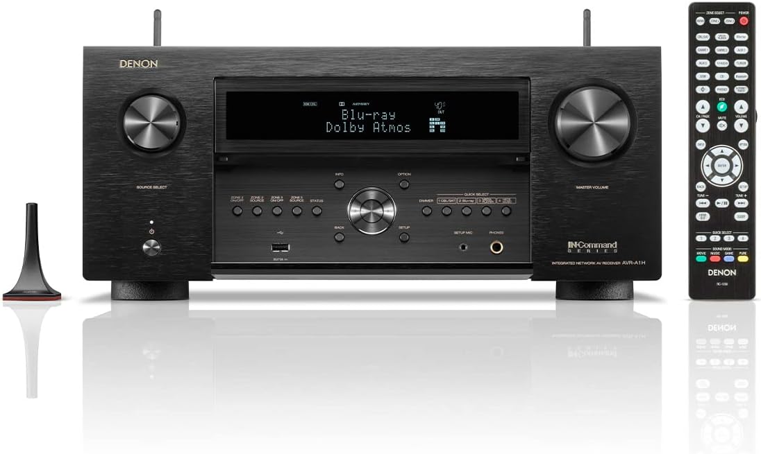 15.4-Ch 8K Home Theater Receiver with Dolby Atmos and Wireless Streaming X8604