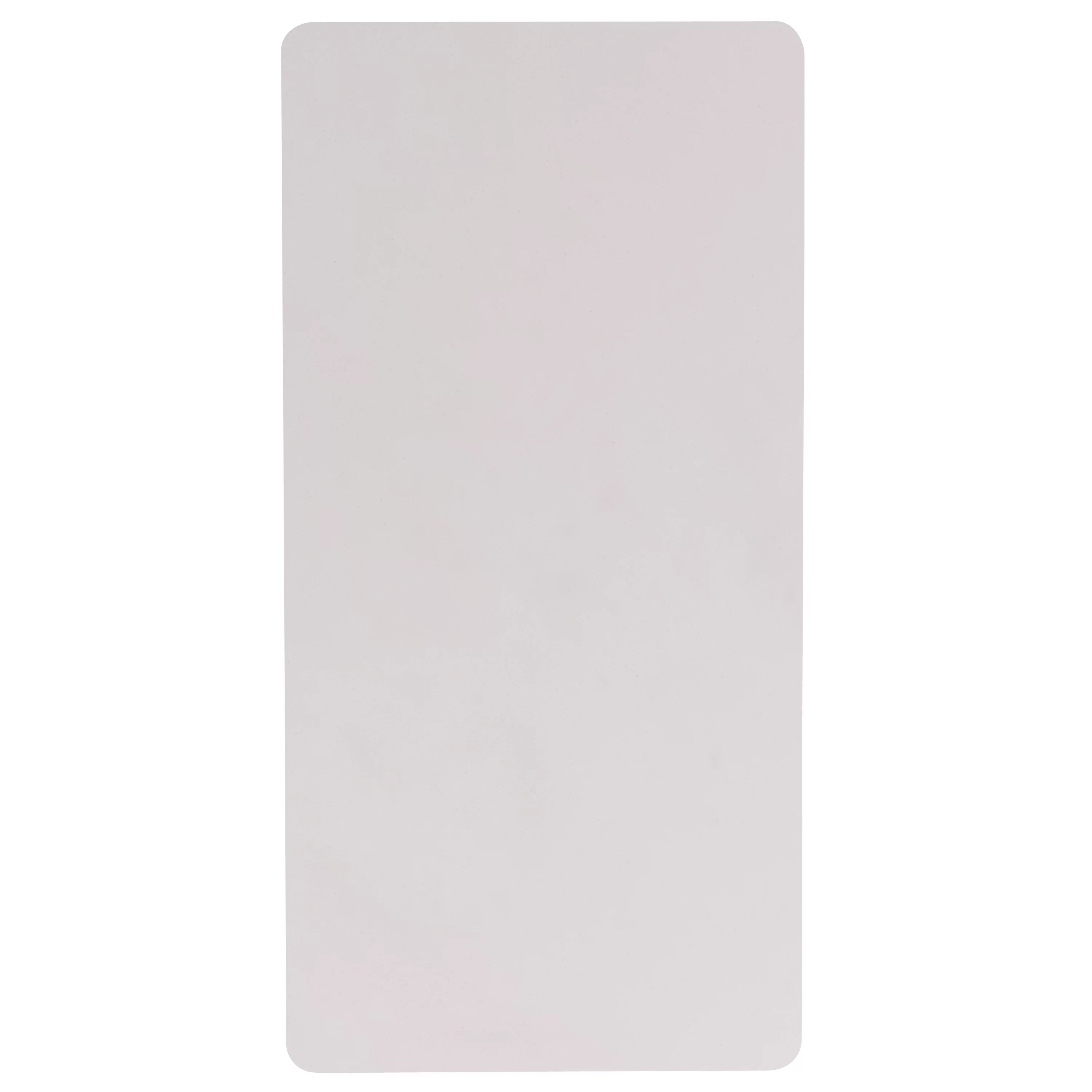 Plastic Folding Table 4-Foot Granite White F359171