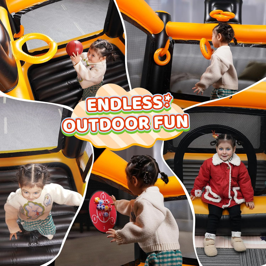 Inflatable Bouncy Castle for Toddlers with Ball Pit L38095