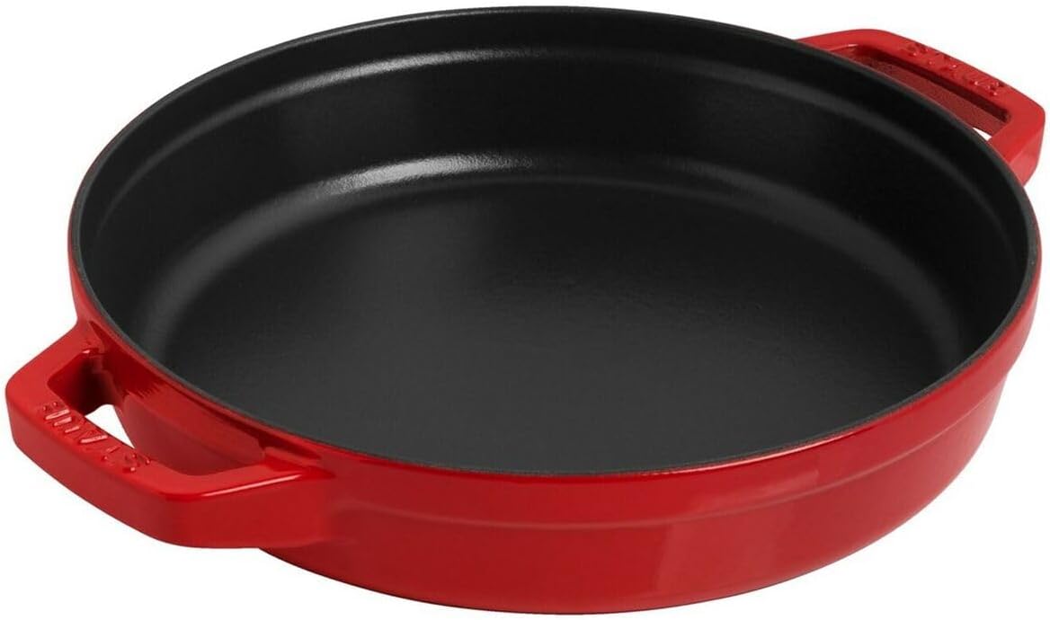 Round Cast Iron Cooking Pot Set 2 Pieces O498410