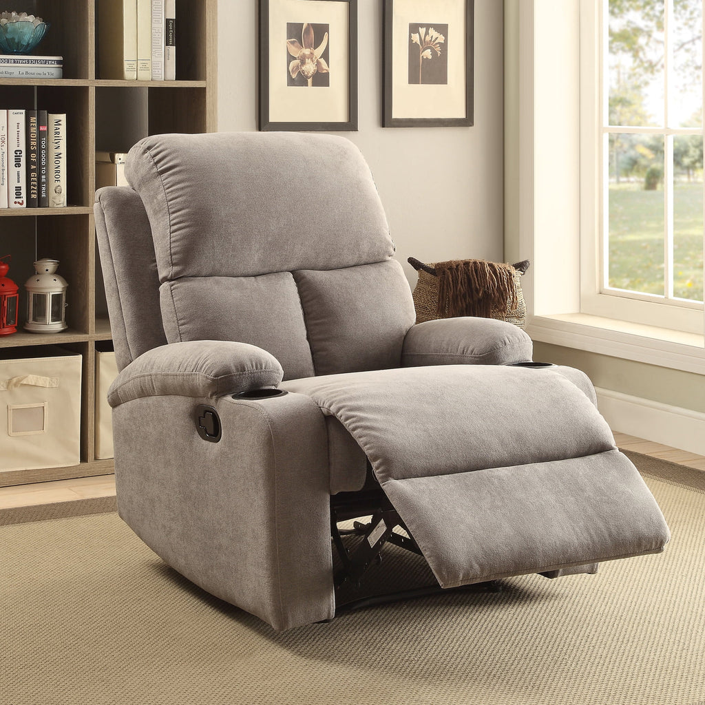 Upholstery Motion Recliner in Gray A319