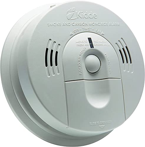Smoke & Carbon Monoxide Detector with Voice Alerts, Battery Powered L445