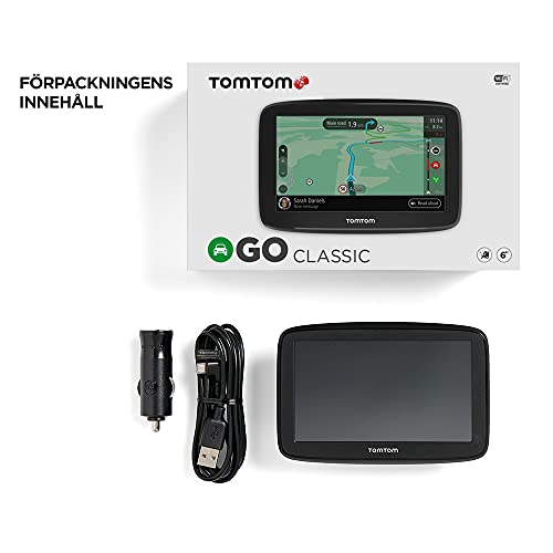 Car Sat Nav 6 Inch with Traffic Alerts and EU Maps L3428