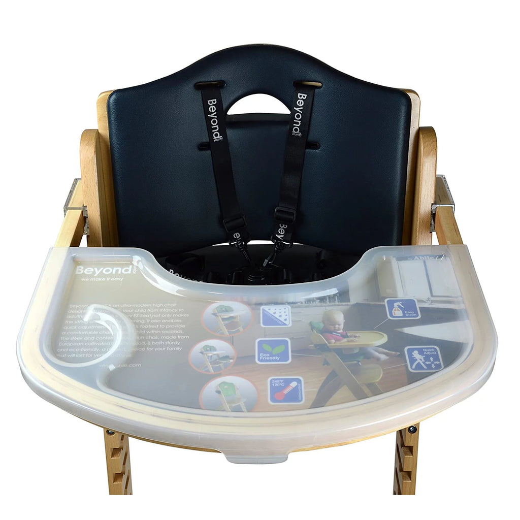 Wooden High Chair with Tray for Babies and Toddlers E36485