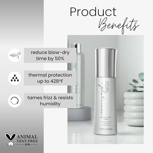 Blow-Dry Spray Heat Protectant for Medium to Coarse Hair U447741