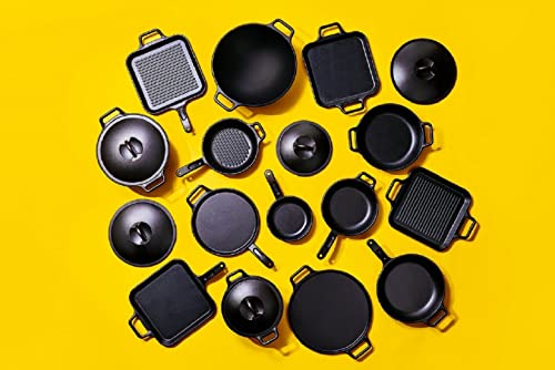 Seasoned Cast Iron Grill Pan with Loop Handles J725102