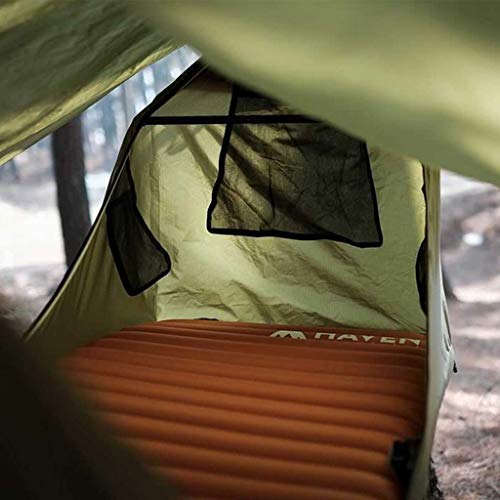 Lay Flat Hammock Tent with Mosquito Net, Insulated Pad and Rainfly D732