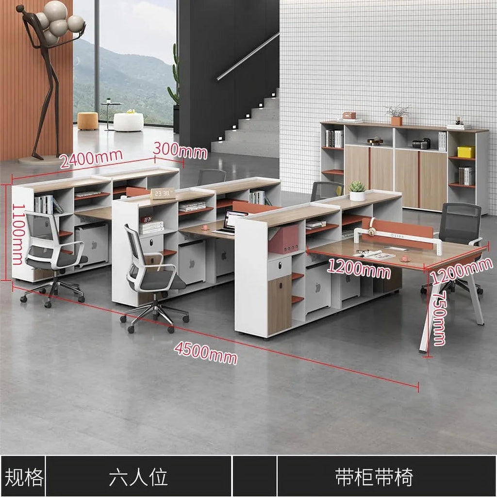 Executive Office Desk with Computer Workstation O951086