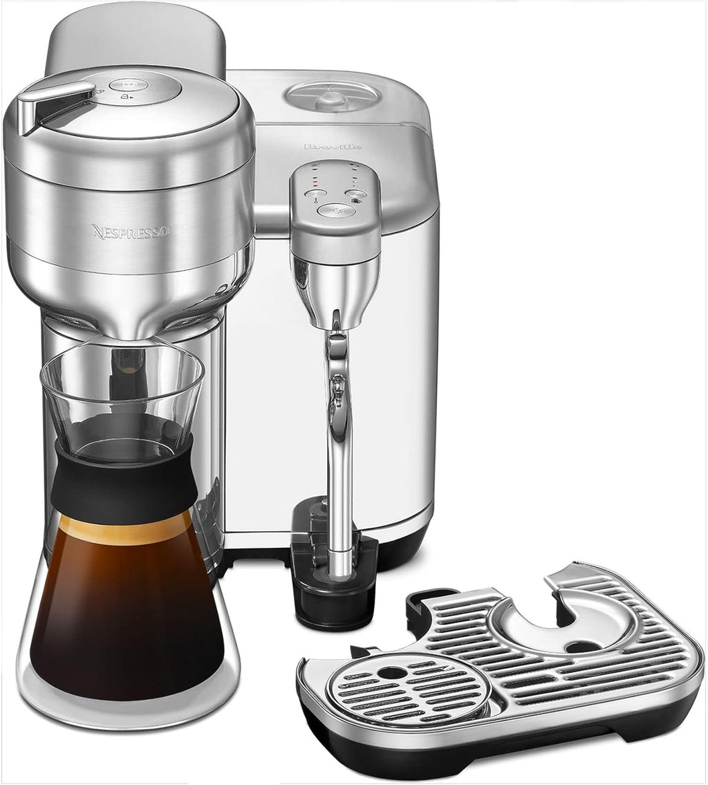 Coffee and Espresso Maker, Brushed Stainless Steel U590792