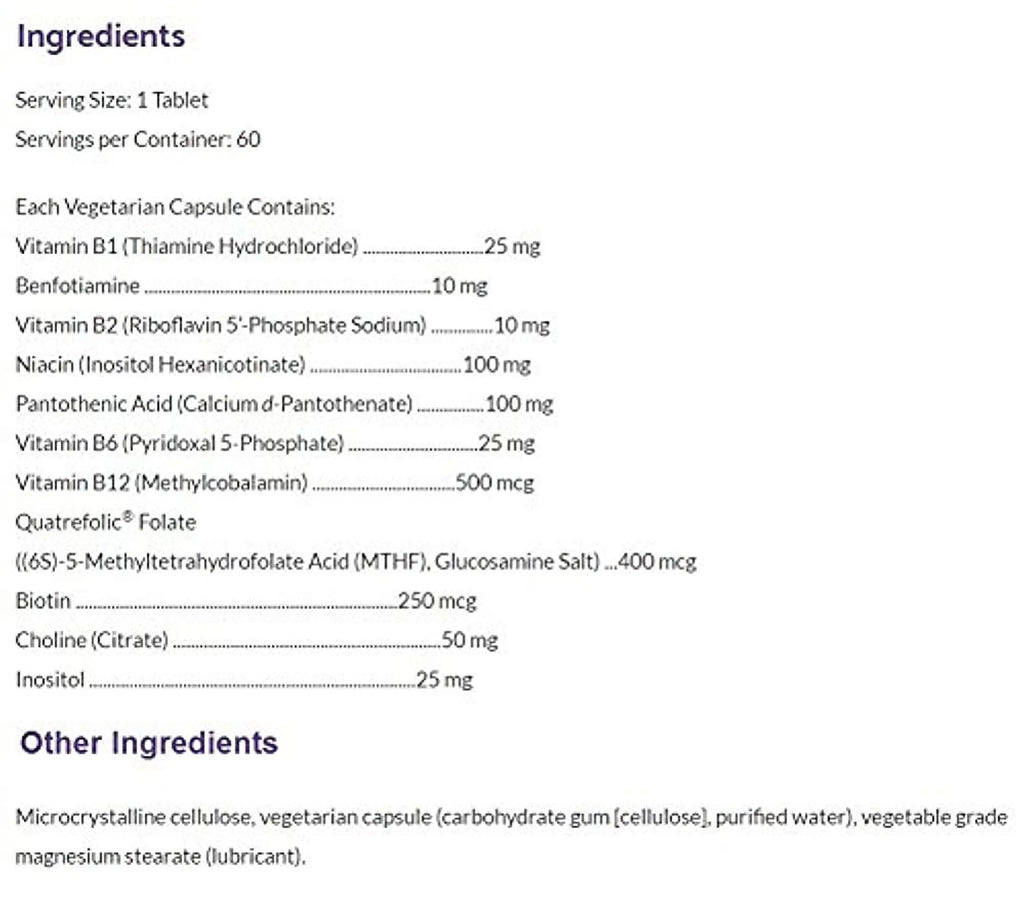 Active B Complex 60 Vegcaps S506605