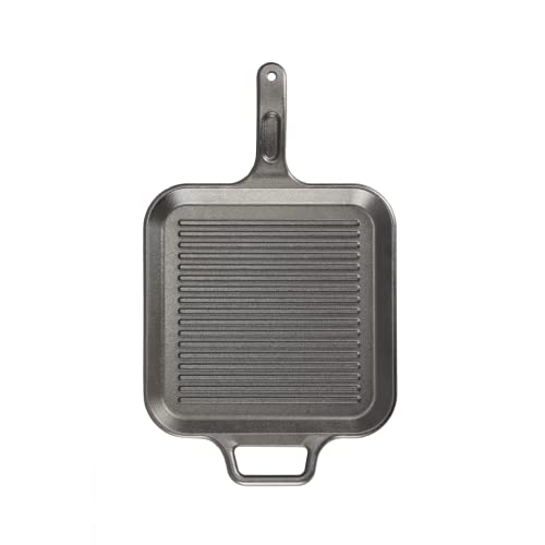 Seasoned Cast Iron Grill Pan with Loop Handles J725102