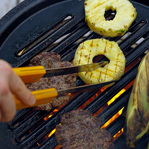 Cast Iron Grill Bundle for Smokeless Fire Pit with Stand and Ash Pan K505