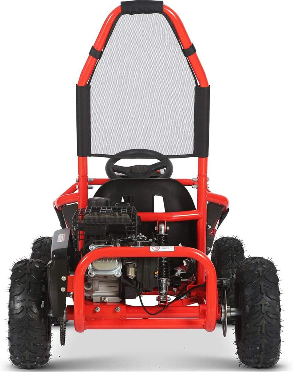 98cc Go Kart with Full Suspension, Red T6367