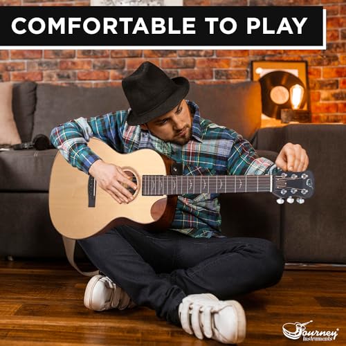 Travel Guitar with Collapsible System and Backpack Case T987090