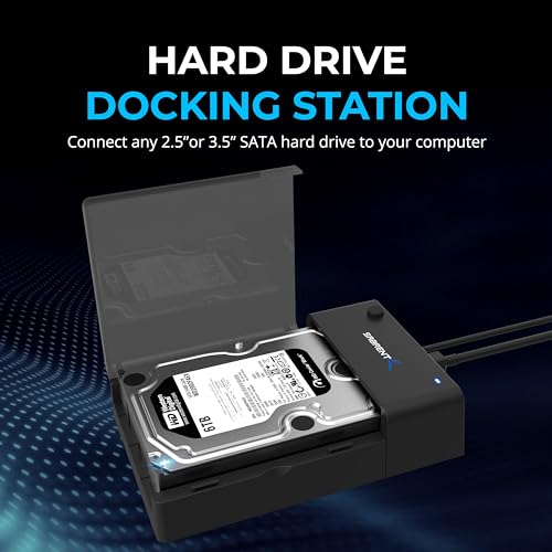 USB Type C Dual Docking Station for PCIe NVMe M.2 SSDs with Offline Cloning J274