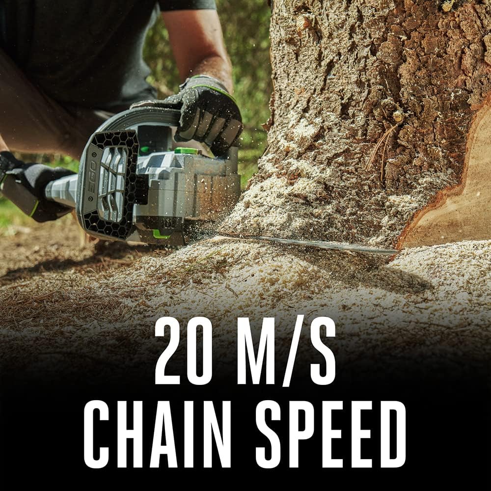 16-Inch 56V Cordless Chainsaw with Battery and Charger W328