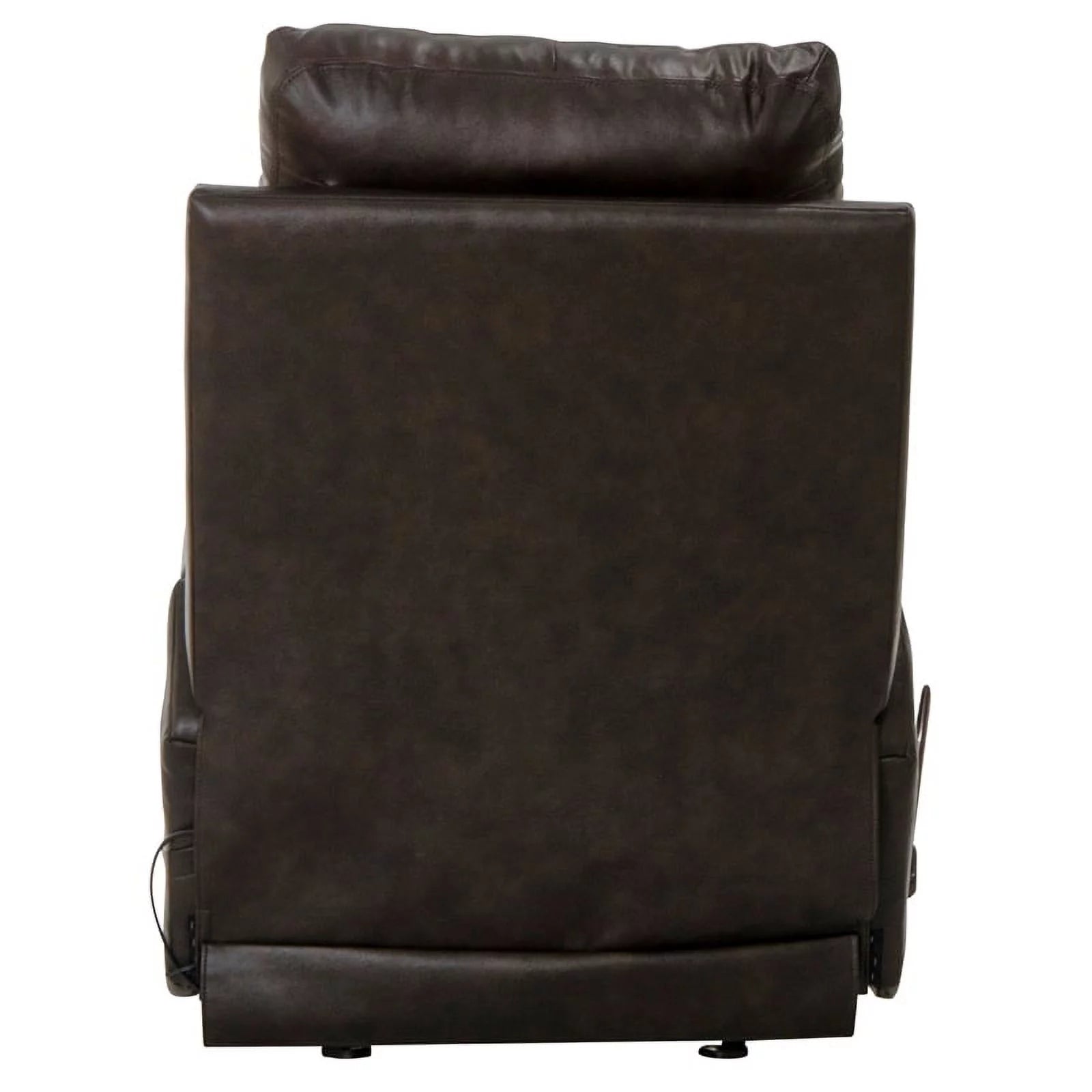 Italian Leather Glider Recliner with Heat and Massage H70627