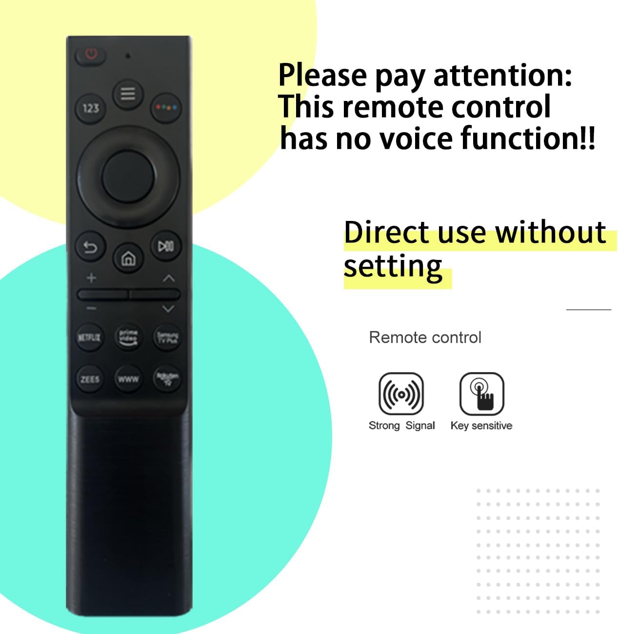Replacement Remote Control for Smart TV X493775