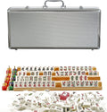 We Games Aluminum & Black Mahjong - American Style