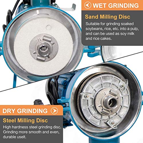 Electric Grain Grinder for Corn, Wheat, Rice and Coffee H521