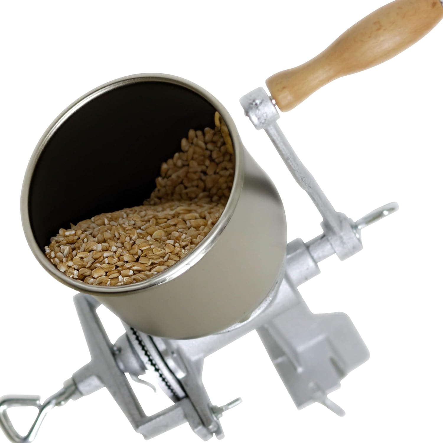 Cast Iron Grain Mill Grinder, Manual Hand Crank C314