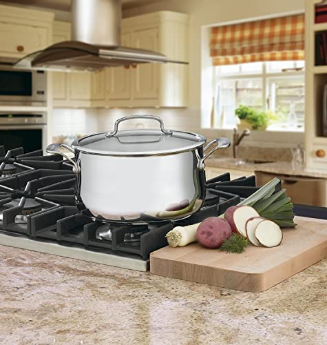 Stainless Steel 6-Quart Saucepot with Glass Cover Z194