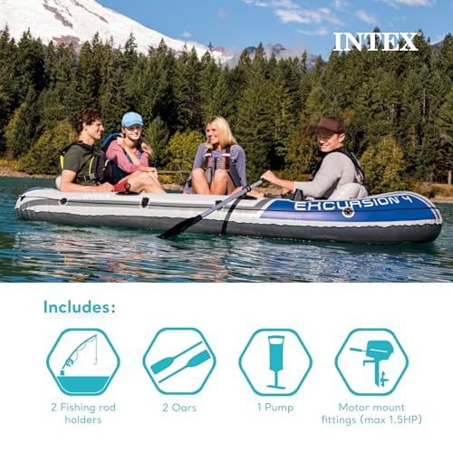 Inflatable Boat with Oars and Pump Y44491