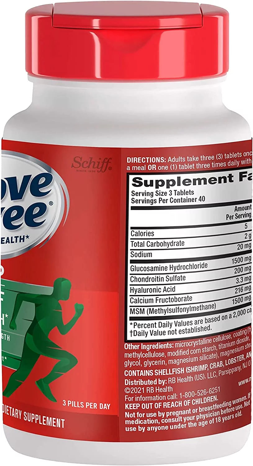 Glucosamine Chondroitin MSM Joint Support Supplement, Coated Tablets, 120 Count N10561