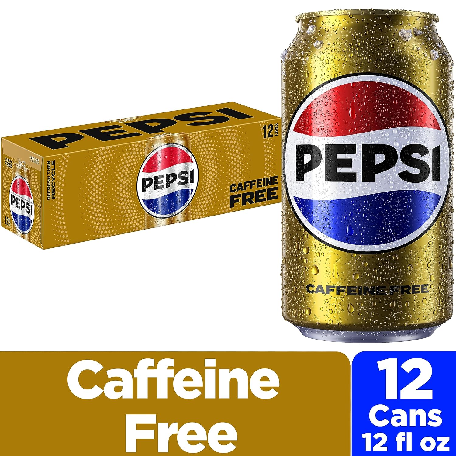 Caffeine Free Cola, 12 Fl Oz Cans, 12 Pack S80470