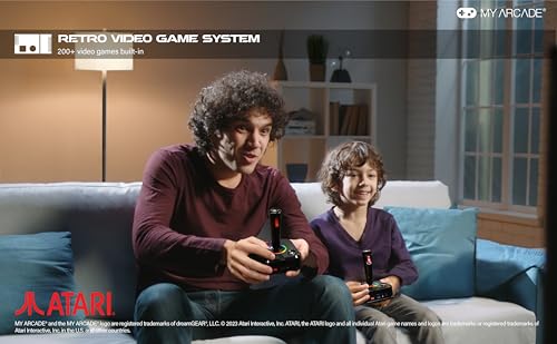 Video Game Console with 200+ Games and Wireless Joysticks R809