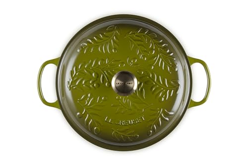 Enameled Cast Iron Braiser, 3.5 qt, Artichaut O150