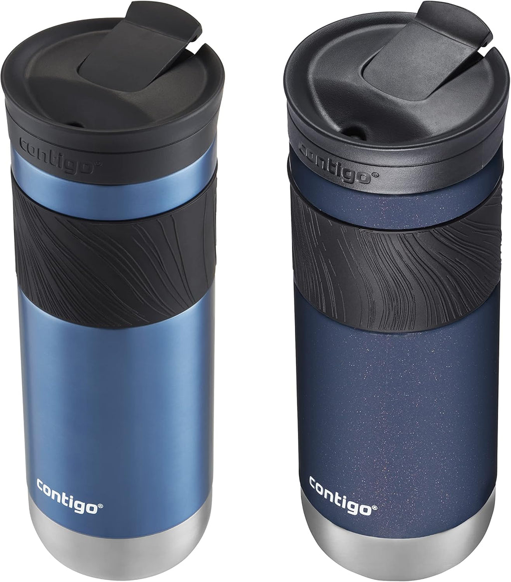 20oz Vacuum-Insulated Stainless Steel Leak-Proof Travel Mug & Water Bottle X370