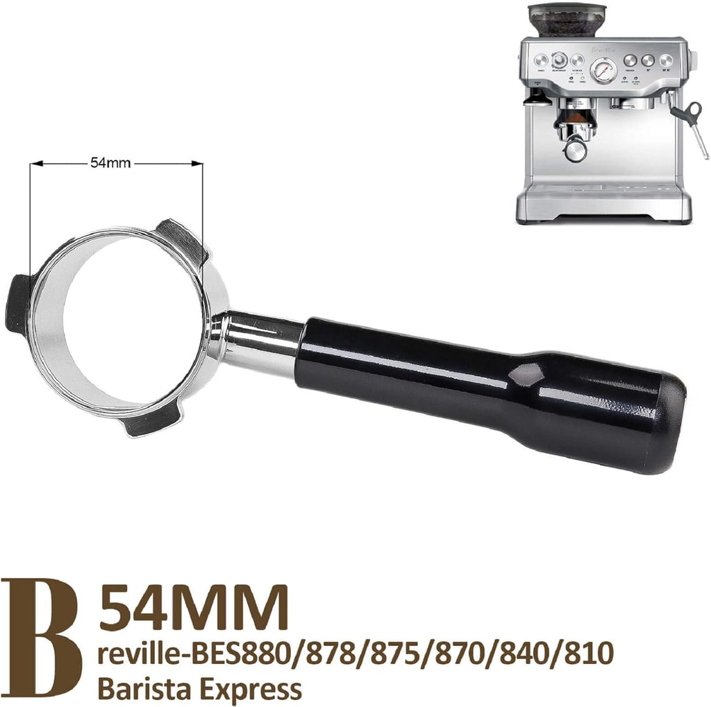 54mm Bottomless Portafilter for Breville Espresso Machines P4225