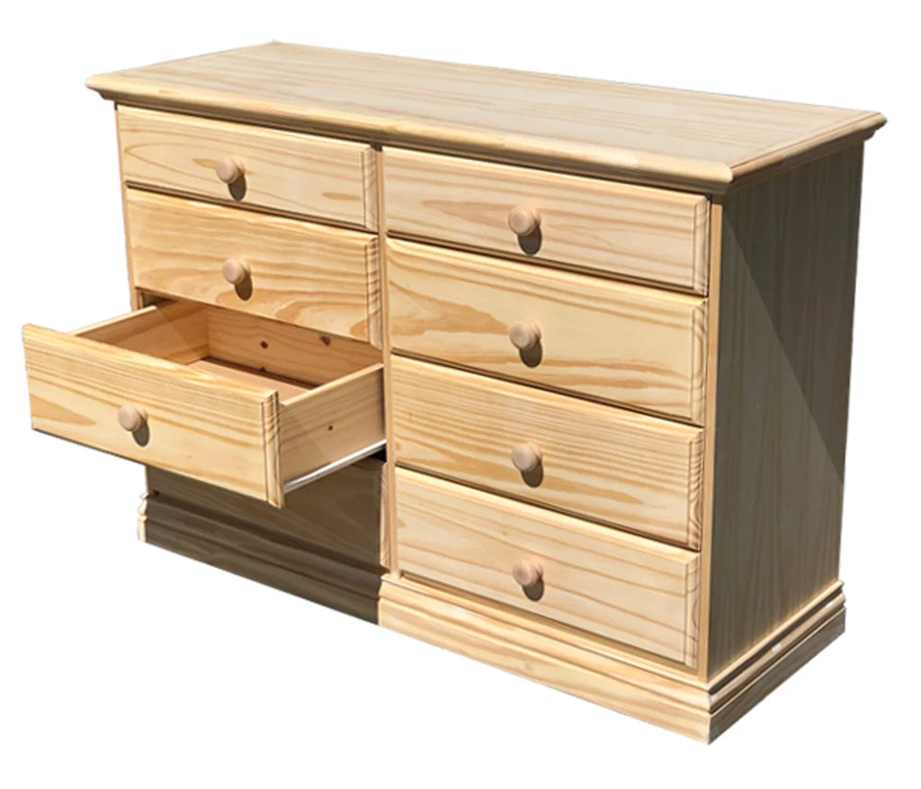 Unfinished Solid Pine Wood Chest of Drawers T438553