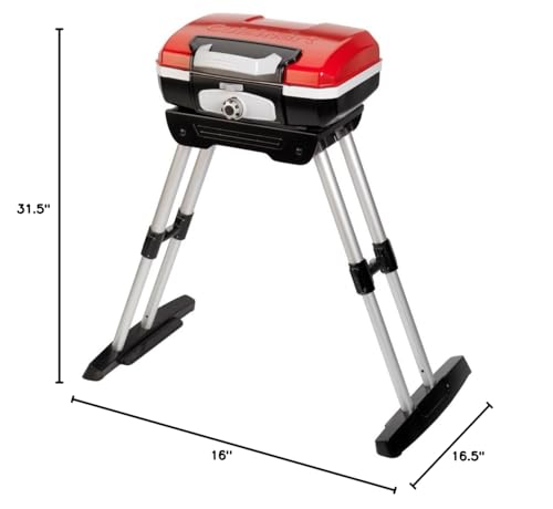Portable Tabletop Propane Grill for Camping, Tailgating D229