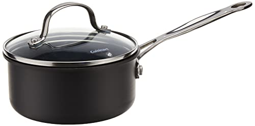 Nonstick Hard-Anodized Saucepan Bundle (1.5-Quart & 1-Quart) Y9676