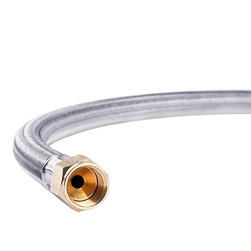 Propane Regulator and Hose with Gauge, Universal QCC1 Replacement for Gas Grill S329393