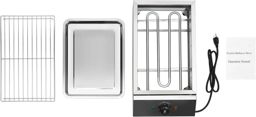 Electric Grill with Adjustable Temperature Control, Nonstick Surface U842083