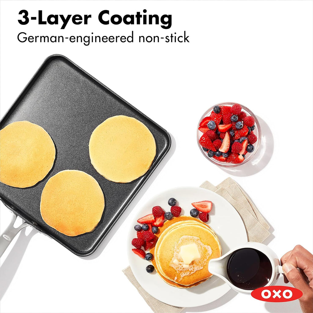 Nonstick Pancake Griddle Pan, 11 Inch B52024