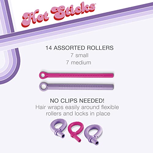 Silicone Hot Rollers for Long and Medium Hair I540379