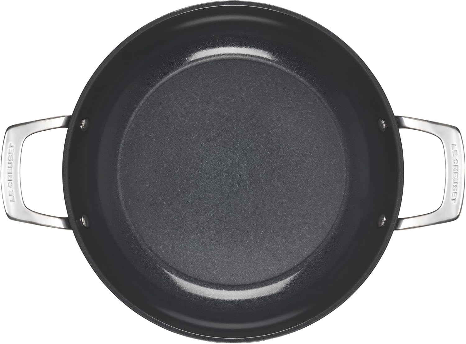 Non-stick Ceramic Shallow Braiser with Glass Lid, 3.5 qt. P333
